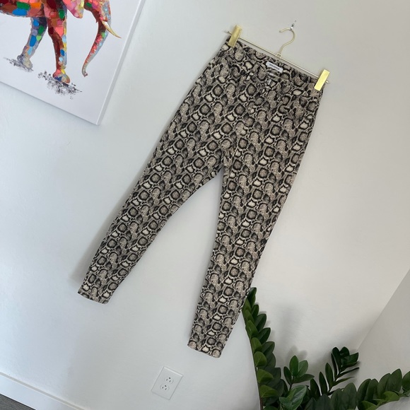 Good American Good Legs Snake High Waist Jeans 4 - Picture 2 of 4